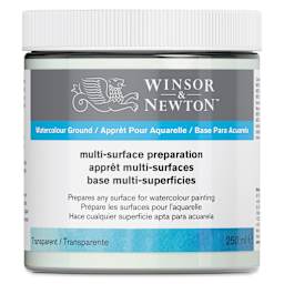Winsor & Newton Watercolor Ground Multi-Surface Preparation - Transparent, 250 ml
