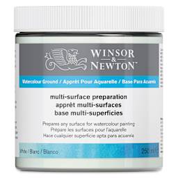 Winsor & Newton Watercolor Ground Multi-Surface Preparation - White, 250 ml