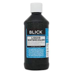 Blick Liquid Watercolors - Glitter Black, 8 oz