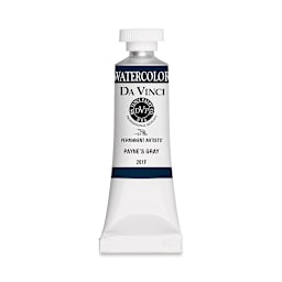 Da Vinci Artists' Permanent Watercolor - Payne's Gray, 15 ml tube