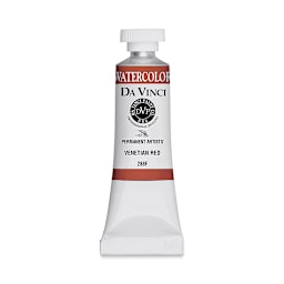 Da Vinci Artists' Permanent Watercolor - Venetian Red, 15 ml tube