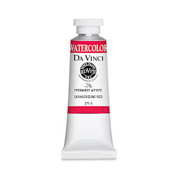 Da Vinci Artists' Permanent Watercolor - Quinacridone Red, 37 ml tube