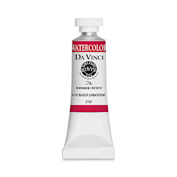 Da Vinci Artists' Permanent Watercolor - Quinacridone Rose Madder, 15 ml tube