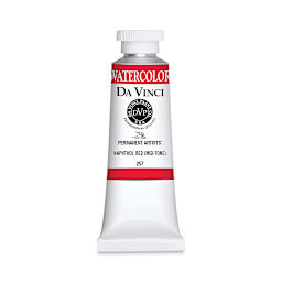Da Vinci Artists' Permanent Watercolor - Naphthol Red (Mid-Tone), 37 ml tube