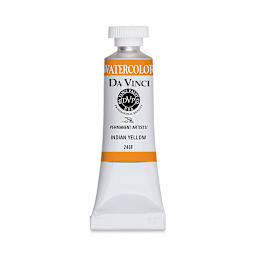 Da Vinci Artists' Permanent Watercolor - Indian Yellow, 15 ml tube