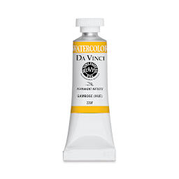 Da Vinci Artists' Permanent Watercolor - Gamboge Hue, 15 ml tube