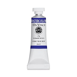 Da Vinci Artists' Permanent Watercolor - Cobalt Blue Deep, 15 ml tube