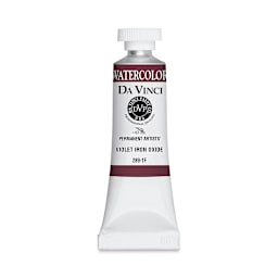 Da Vinci Artists' Permanent Watercolor - Violet Iron Oxide, 15 ml tube