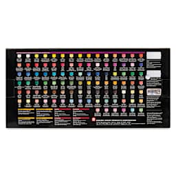 Sakura Koi Watercolor Half Pans - Studio Set of 96 (back of package)