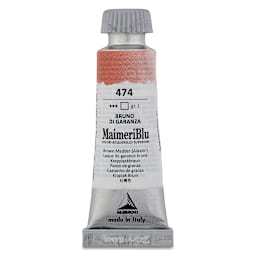 Maimeri Blu Artist Watercolor - Brown Madder Alizarin, 12 ml Tube