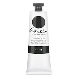 Gamblin Artist's Oil Color - Chromatic Black, 37 ml tube