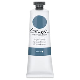 Gamblin Artist's Oil Color - Payne's Grey, 37 ml tube