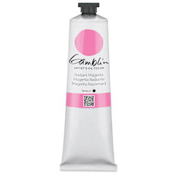 Gamblin Artist's Oil Color - Radiant Magenta, 150 ml tube