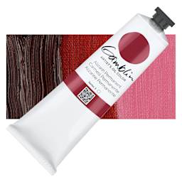 Gamblin Artist's Oil Color - Alizarin Crimson Permanent, 150 ml tube and swatch