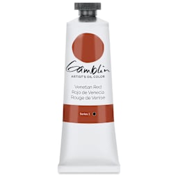 Gamblin Artist's Oil Color - Venetian Red, 37 ml tube