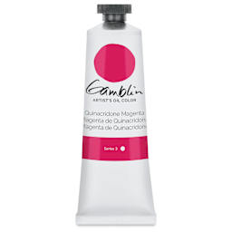 Gamblin Artist's Oil Color - Quinacridone Magenta, 37 ml tube