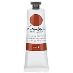 Gamblin Artist's Oil Color - Transparent Earth Red, 37 ml tube