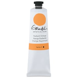Gamblin Artist's Oil Color - Radiant Orange, 150 ml tube