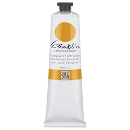 Gamblin Artist's Oil Color - Transparent Earth Yellow, 150 ml tube