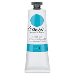 Gamblin Artist's Oil Color - Cobalt Teal, 37 ml tube