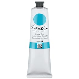 Gamblin Artist's Oil Color - Cobalt Teal, 150 ml tube