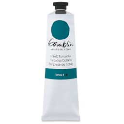 Gamblin Artist's Oil Color - Cobalt Turquoise, 150 ml tube