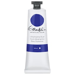 Gamblin Artist's Oil Color - Ultramarine Blue, 37 ml tube
