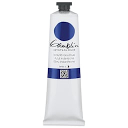 Gamblin Artist's Oil Color - Indanthrone Blue, 150 ml tube