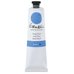 Gamblin Artist's Oil Color - Kings Blue, 150 ml tube