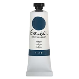 Gamblin Artist's Oil Color - Indigo, 37 ml tube