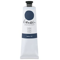 Gamblin Artist's Oil Color - Indigo, 150 ml tube