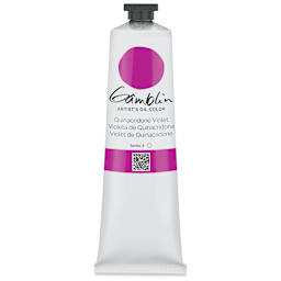 Gamblin Artist's Oil Color - Quinacridone Violet, 150 ml tube