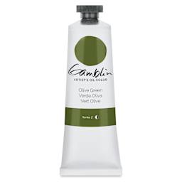 Gamblin Artist's Oil Color - Olive Green, 37 ml tube