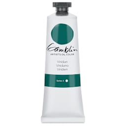 Gamblin Artist's Oil Color - Viridian, 37 ml tube