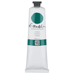 Gamblin Artist's Oil Color - Viridian, 150 ml tube
