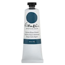 Gamblin Artist's Oil Color - Alpine Blue-Green, 37 ml tube