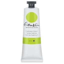 Gamblin Artist's Oil Color - Cadmium Green, 37 ml tube