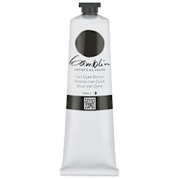 Gamblin Artist's Oil Color - Van Dyke Brown, 150 ml tube
