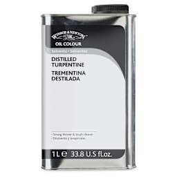 Winsor & Newton Distilled Turpentine - 1 L bottle
