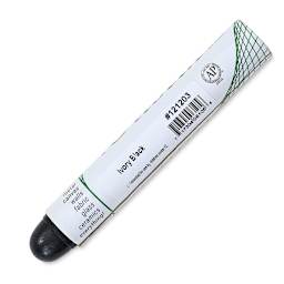 Shiva Oilstik Oil Paint - Ivory Black, Regular (Back)