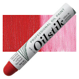 Shiva Oilstik Oil Paint - Tompte Red oilstik and swatch