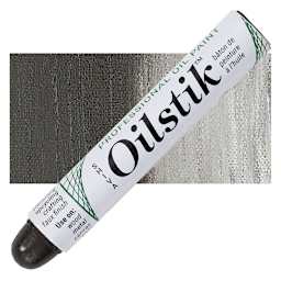 Shiva Oilstik Oil Paint - Raw Umber oilstik and swatch