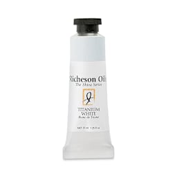 Shiva Signature Artist Oil Color - Titanium White, 1.25 oz Tube