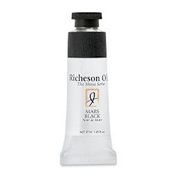Shiva Signature Artist Oil Color - Ferrous Black, 1.25 oz Tube