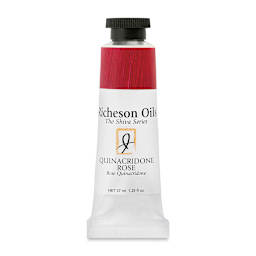Shiva Signature Artist Oil Color - Quinacridone Rose, 1.25 oz Tube