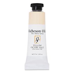 Shiva Signature Artist Oil Color - Yellow Ochre Pale, 1.25 oz Tube