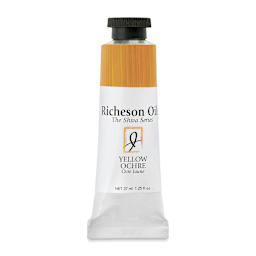 Shiva Signature Artist Oil Color - Yellow Ochre, 1.25 oz Tube