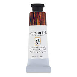 Shiva Signature Artist Oil Color - Transparent Orange Oxide, 37 ml Tube