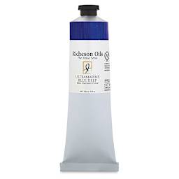 Shiva Signature Artist Oil Color - Ultramarine Blue Deep, 5 oz Tube