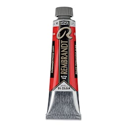 Rembrandt Artists' Oil Color - Permanent Red Light, 40 ml tube